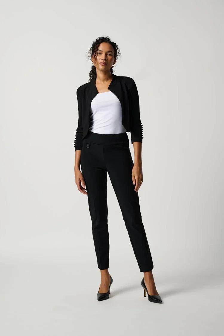 Classic Tailored Slim Pant - Black Product Image