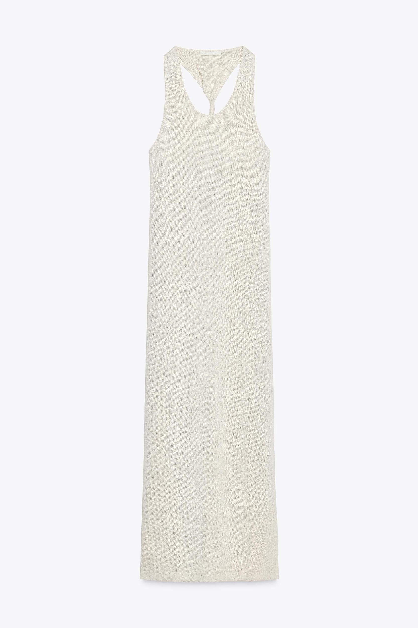 CUT-OUT KNIT MAXI DRESS Product Image