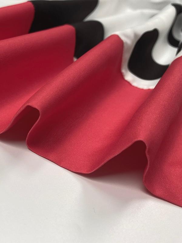 A-Line Long Sleeves Buttoned Contrast Color Tied Waist Notched Collar Maxi Dresses Shirt Dress Product Image