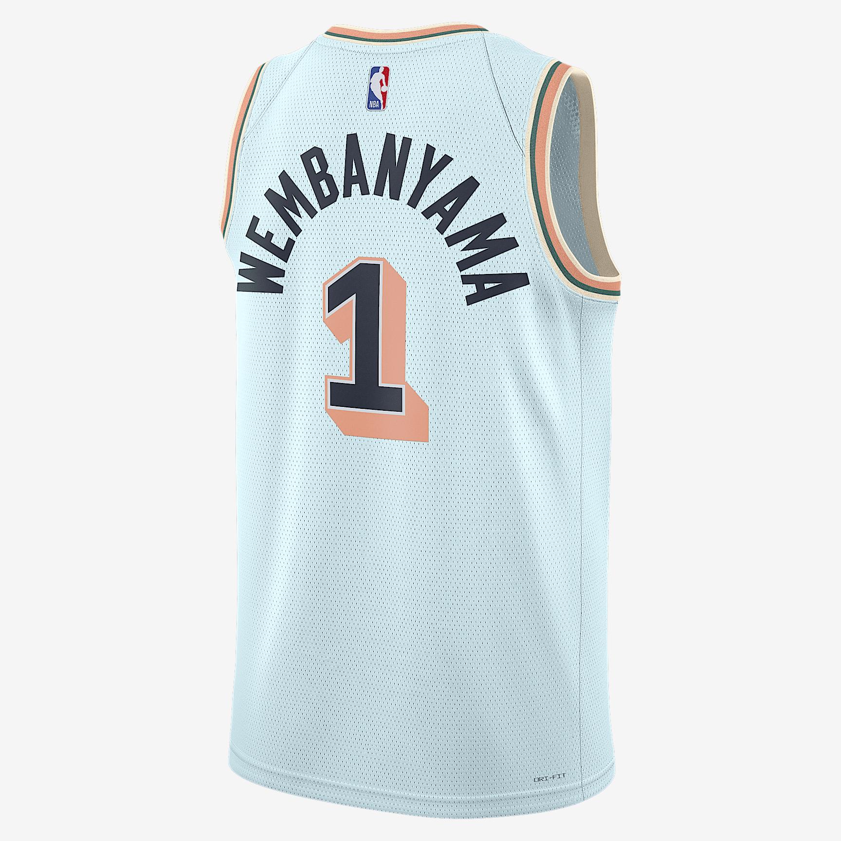 Victor Wembanyama San Antonio Spurs 2024/25 City Edition Men's Nike Dri-FIT NBA Swingman Jersey Product Image