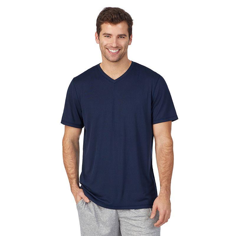 Men's Cuddl Duds® Far-Infrared Enhance V-Neck Pajama Tee,  Product Image