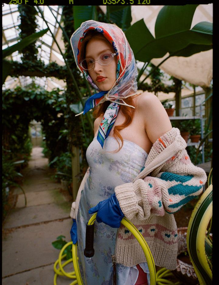 Marisa Midi Dress — Blue Product Image