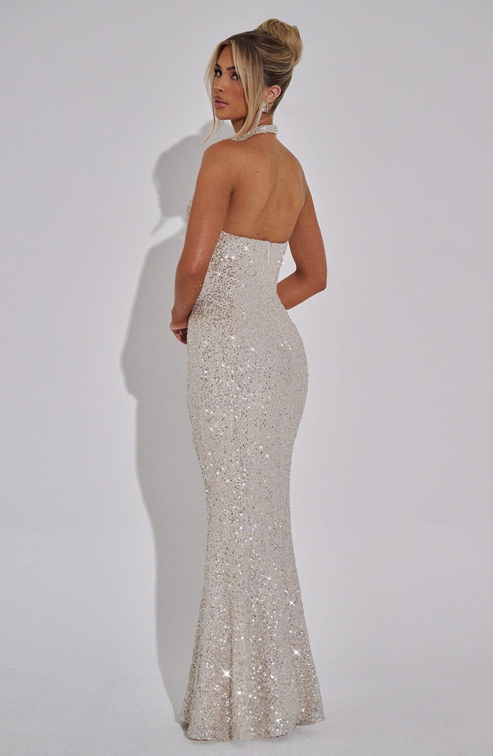 Odette Maxi Dress - Champagne Product Image