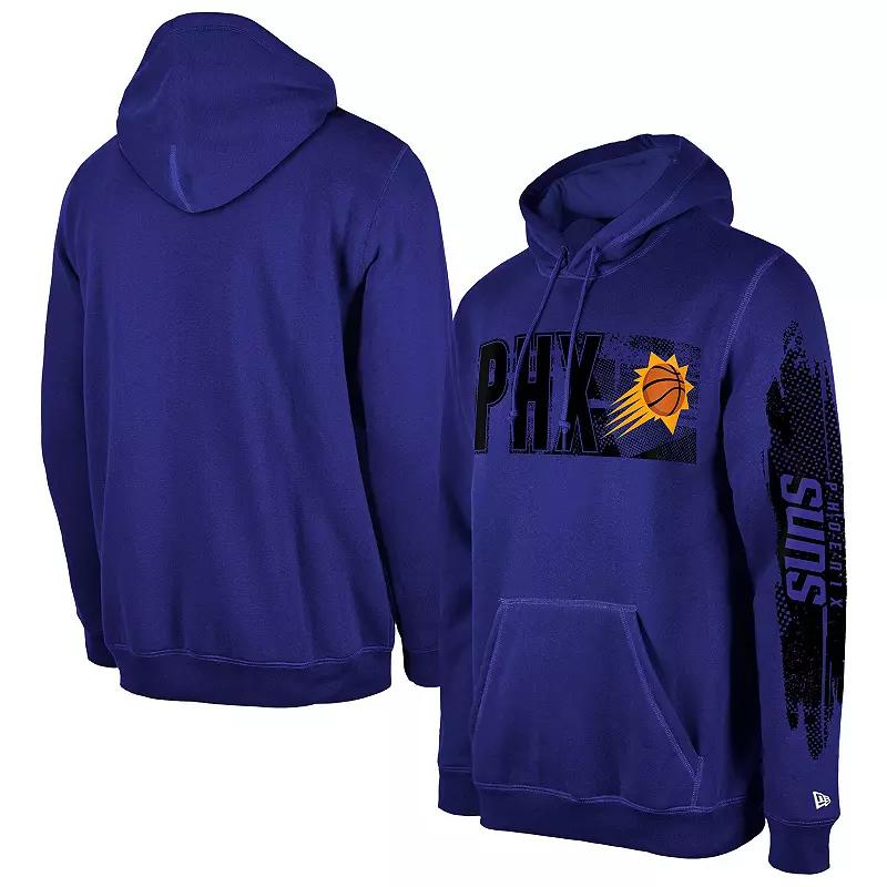 Men's New Era Phoenix Suns Purple Tip-Off Collection Pullover Hoodie,  Product Image