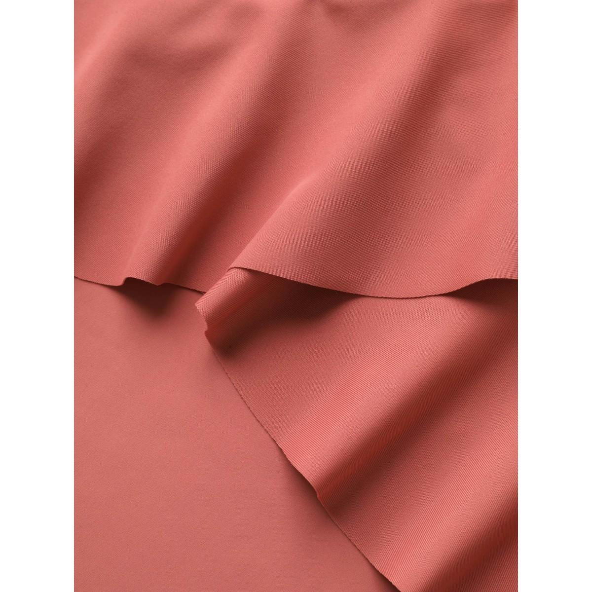 Plus Size Side Tie Ruffled Tiered Swim Dress Women's Swimwear Rust Beach Bodycon Overlap Collar High stretch Curve Swim Dresses BloomChic 10/M Product Image