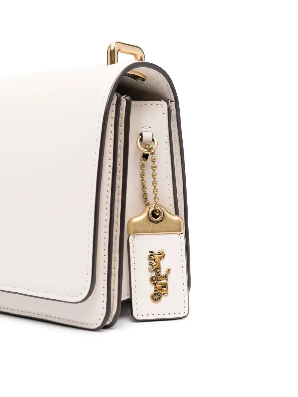 Elevated logo-plaque shoulder bag  Product Image