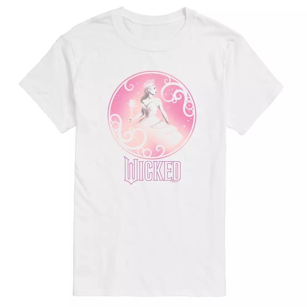 Big & Tall Wicked Glinda Portrait Graphic Tee, Men's,  Product Image
