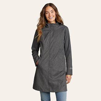 Women's Girl on the Go® Waterproof Trench Coat Product Image