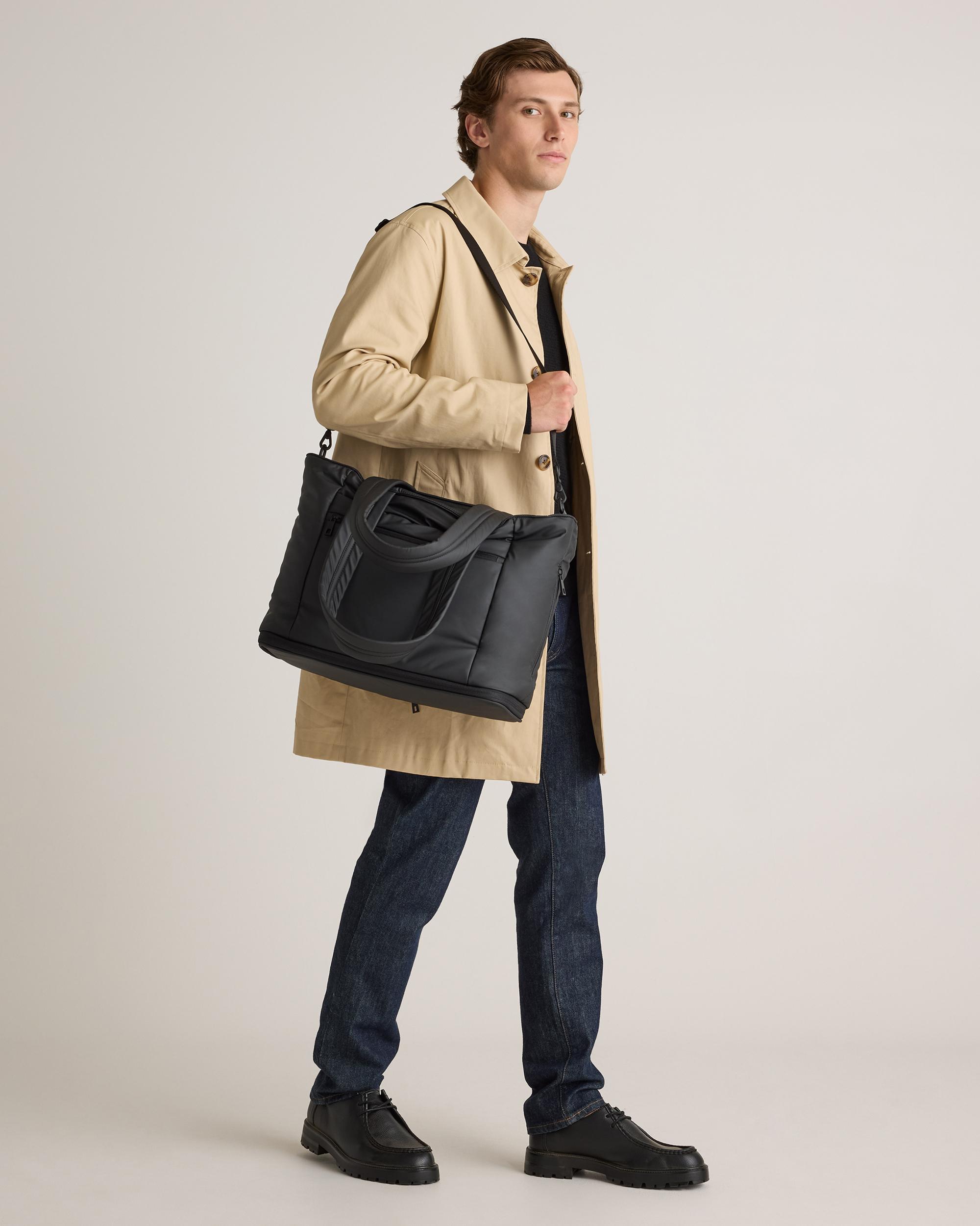 Quince | Women's Water Repellent Puff Expandable Tote Recycled Polyester Product Image