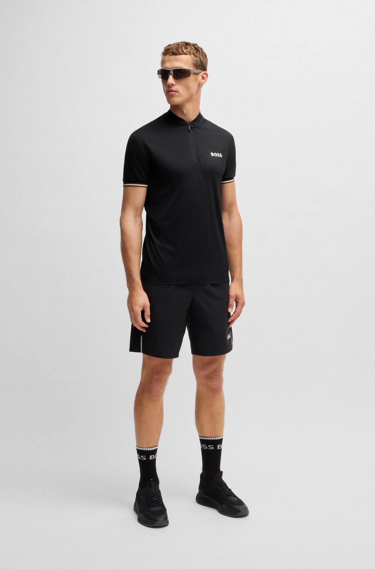 Active slim-fit polo shirt Product Image