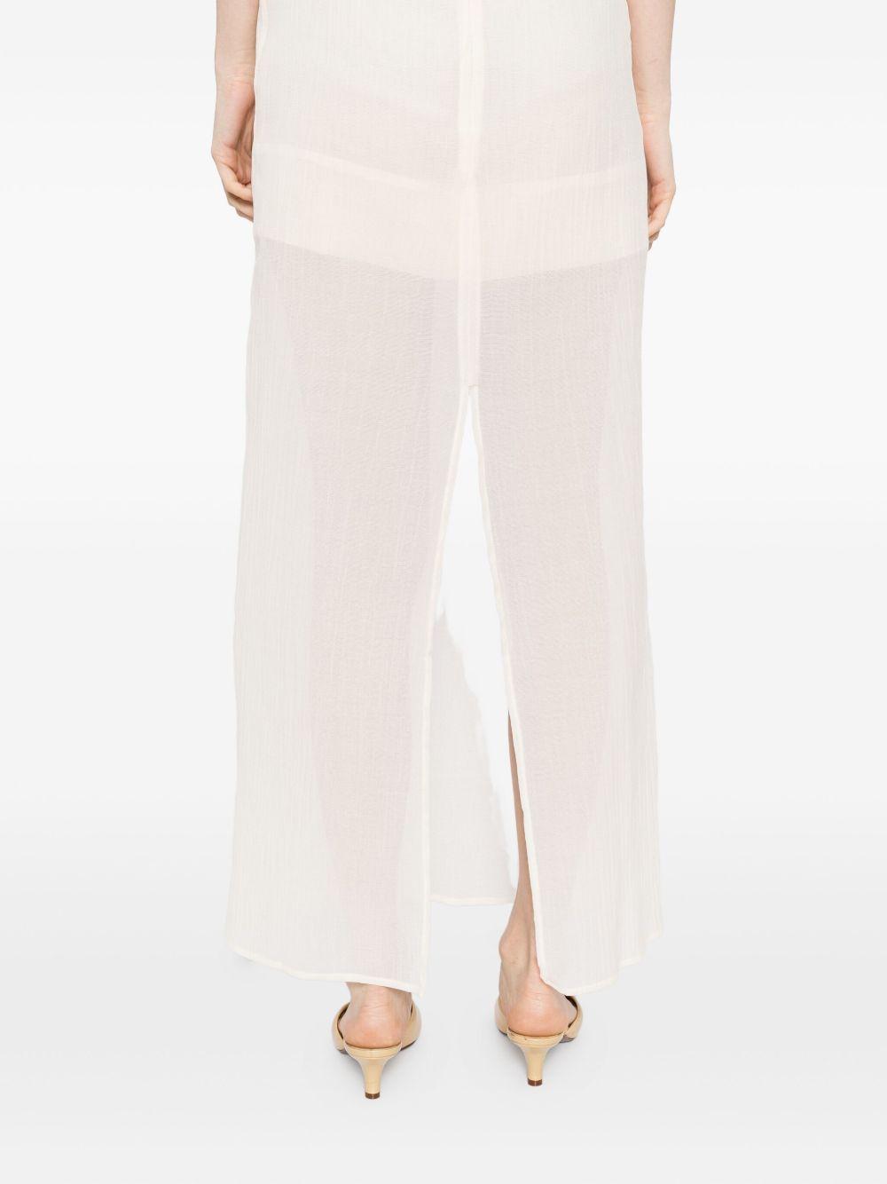 crinkled scoop dress Product Image