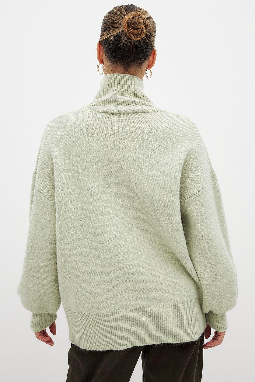 Knitted Turtle Neck Sweater Product Image