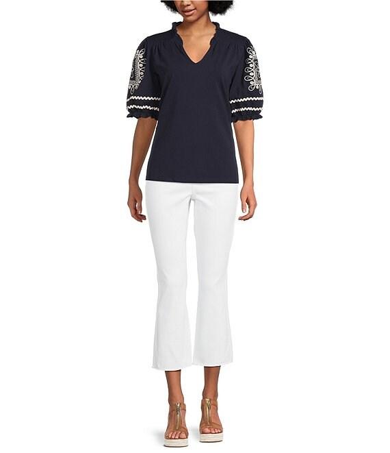 NYDJ Petite Size Billie Mini Bootcut Ankle Jeans Product Image