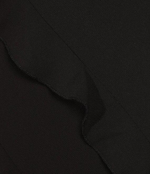 B. Darlin Spaghetti Strap V-Neck Midi Ruffle Dress Product Image