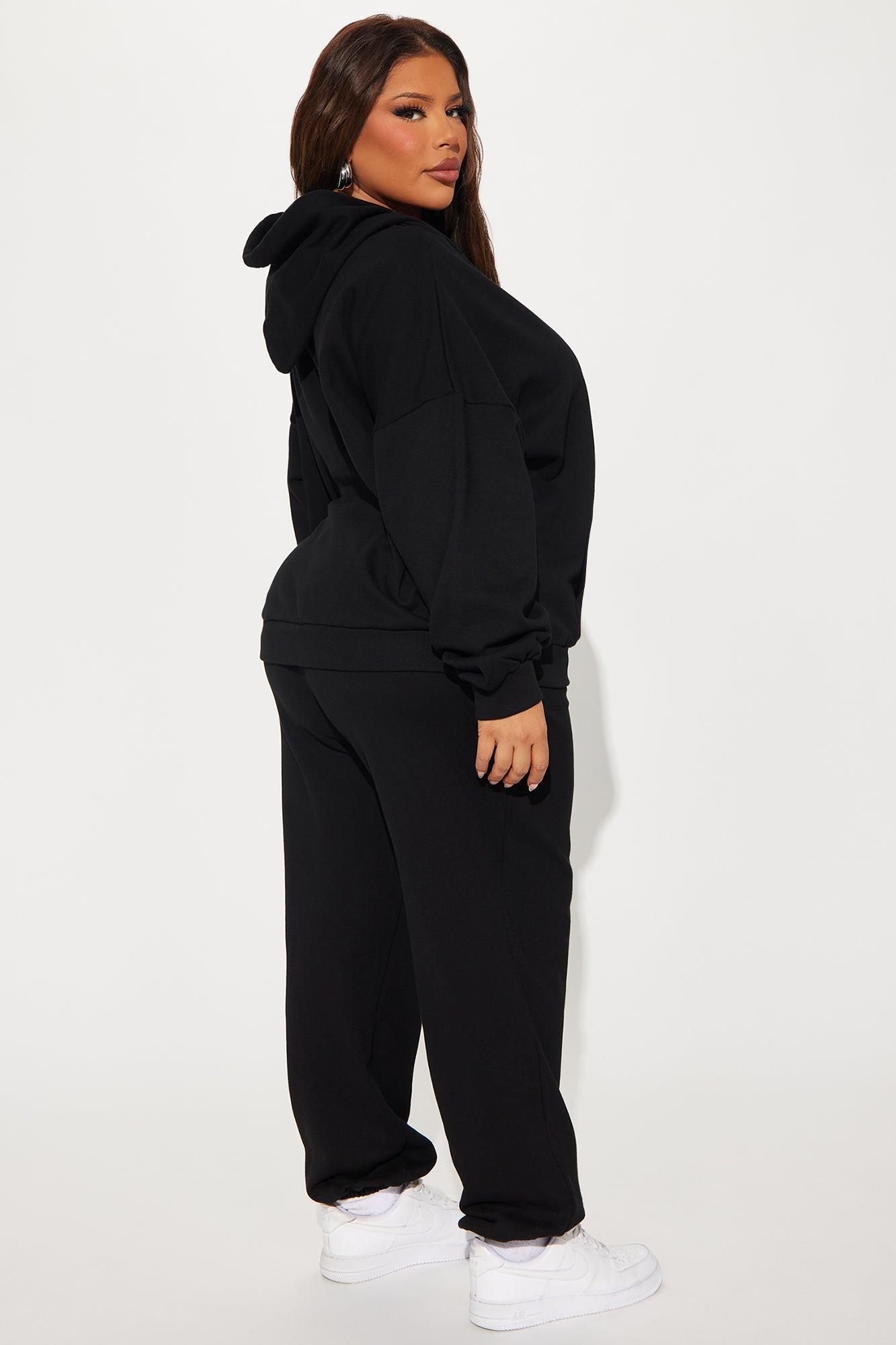 Fashion Week Sweatsuit Set - Black Product Image