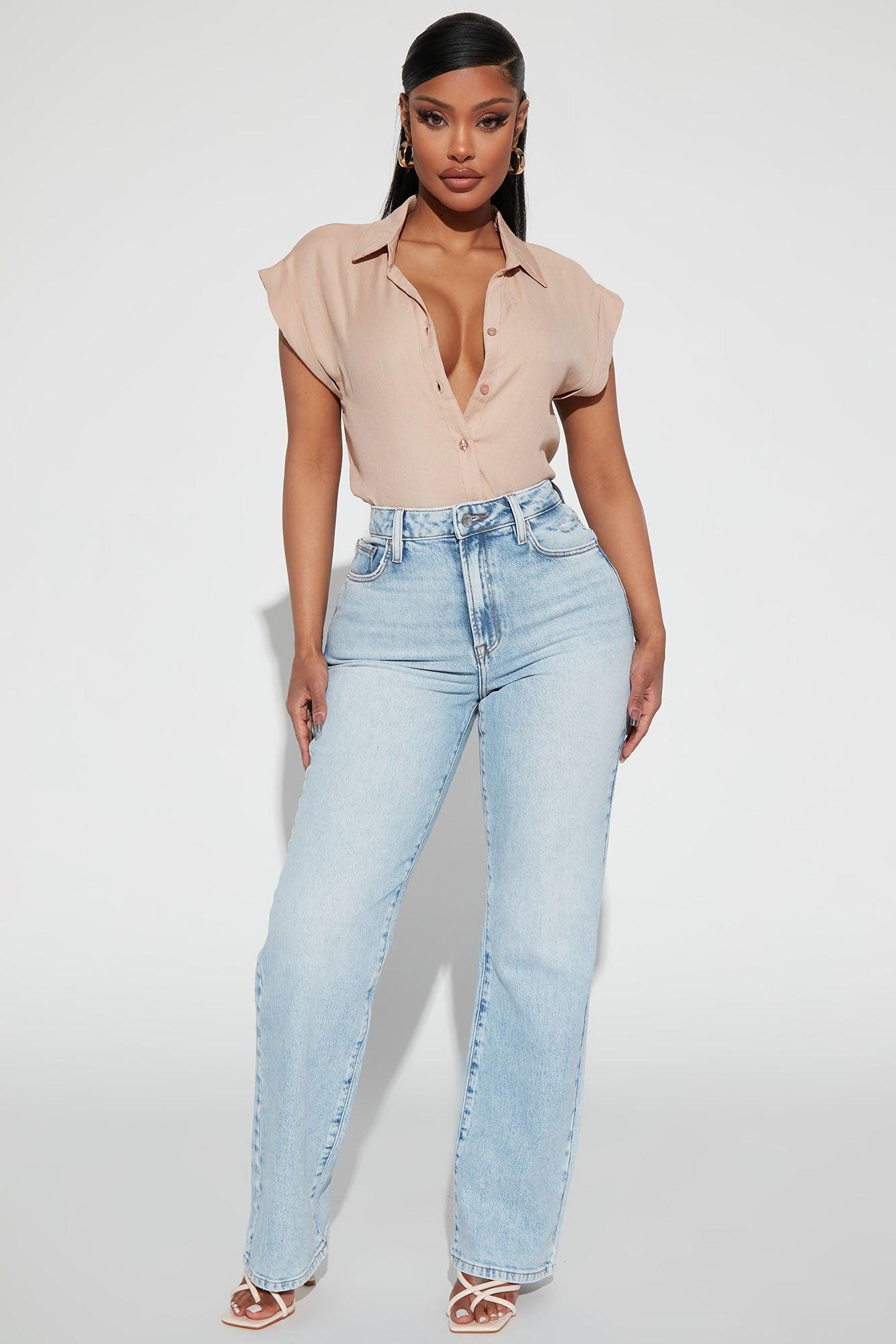 In Your Memories Linen Shirt - Taupe Product Image