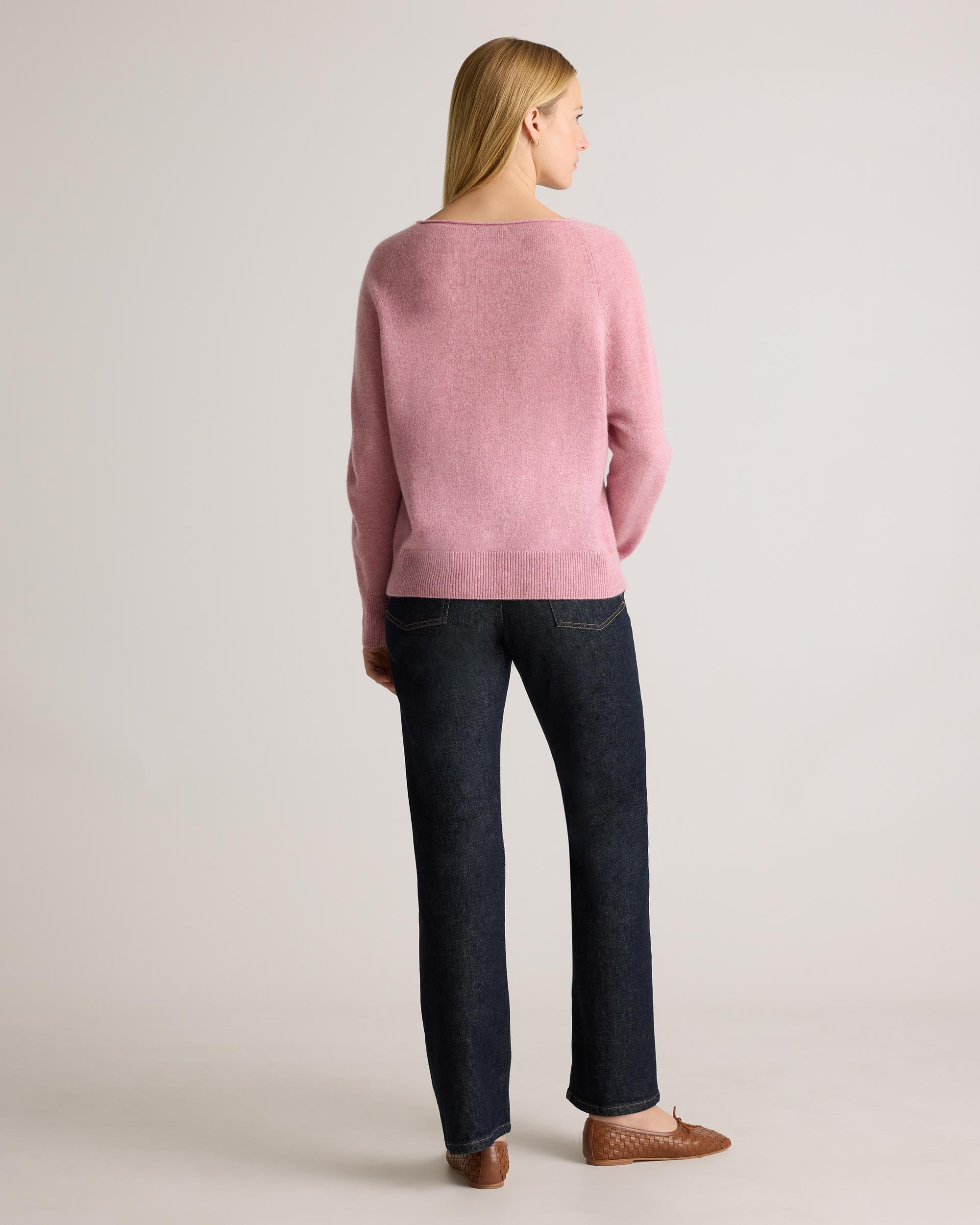 Quince | Women's Mongolian Cashmere Boatneck Sweater Product Image
