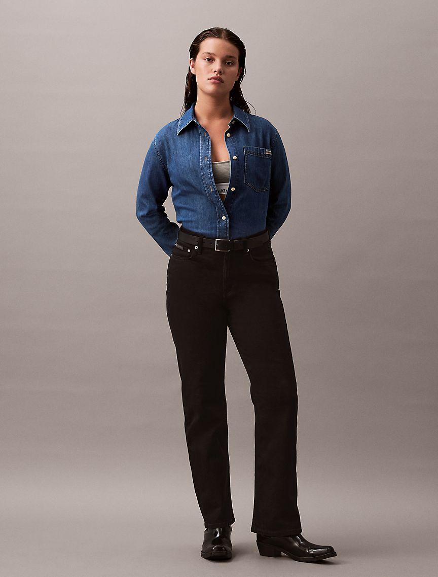 Original Curvy Straight Fit Jeans Product Image