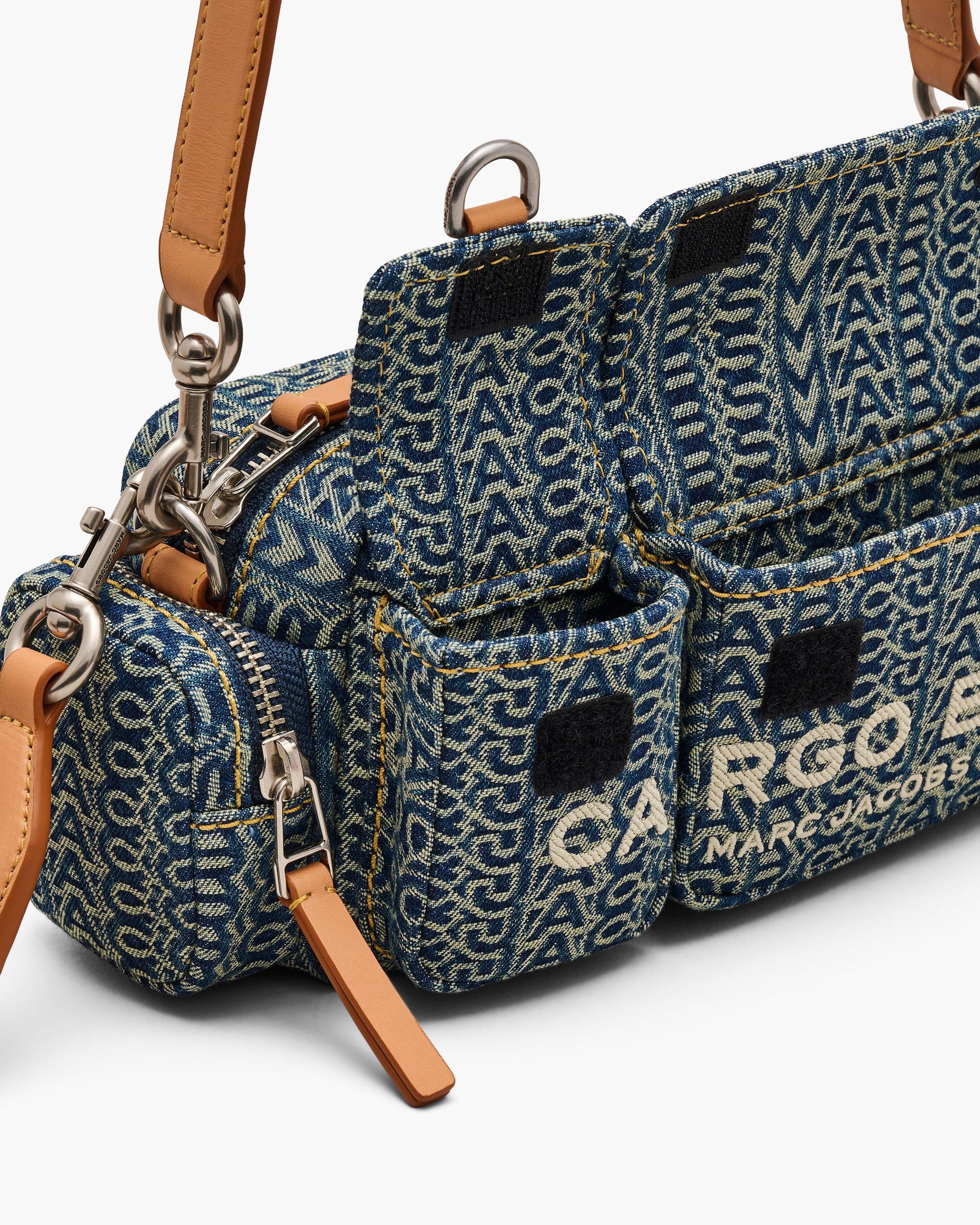 The Cargo Monogram Denim Shoulder Bag Product Image