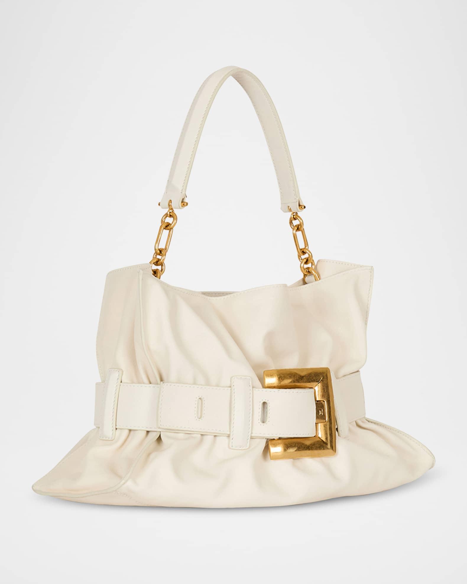 Anthem Medium Buckle Shoulder Bag in Calfskin  Product Image