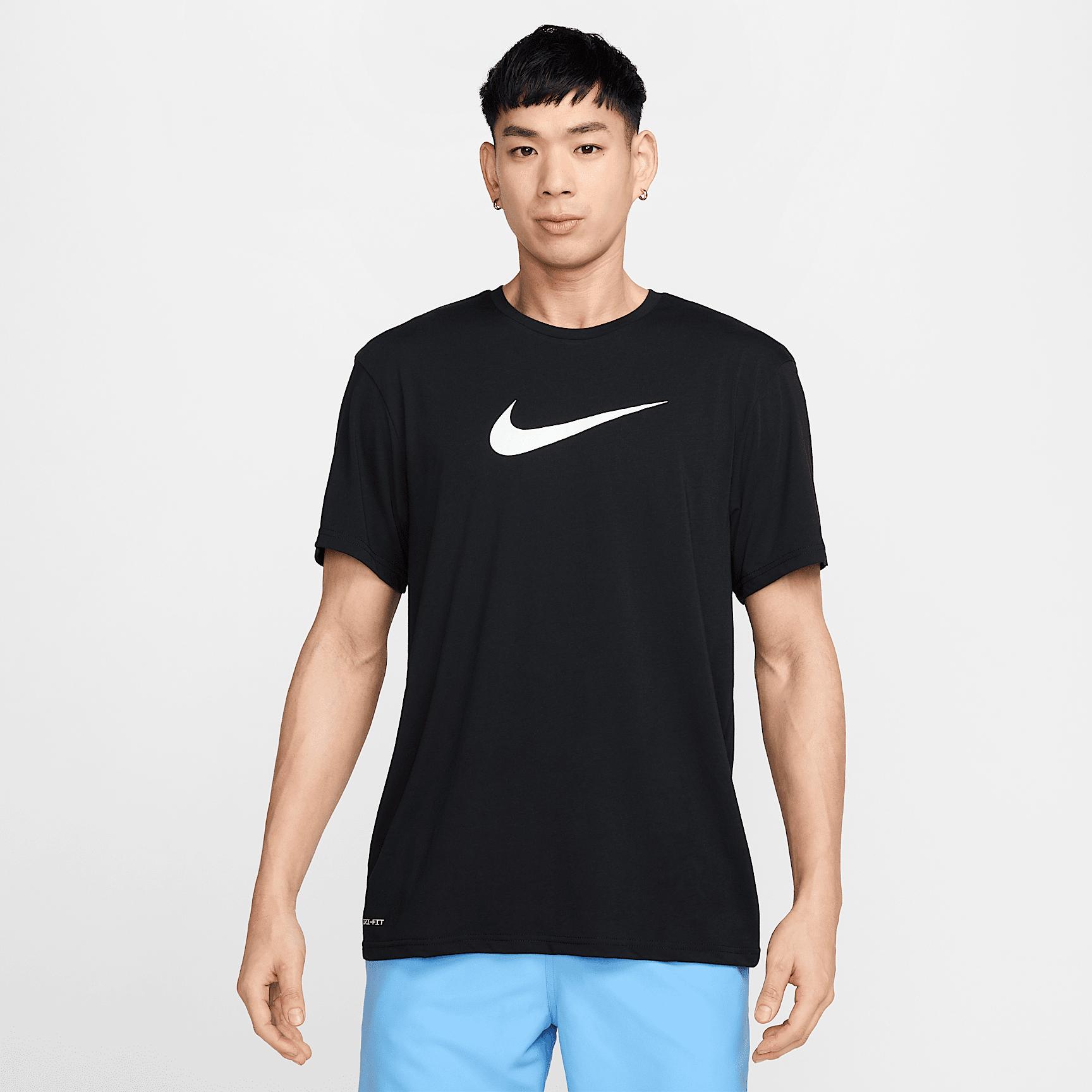 Nike Mens Swim Hydroguard Short-Sleeve Top | NESSF523-001 Product Image
