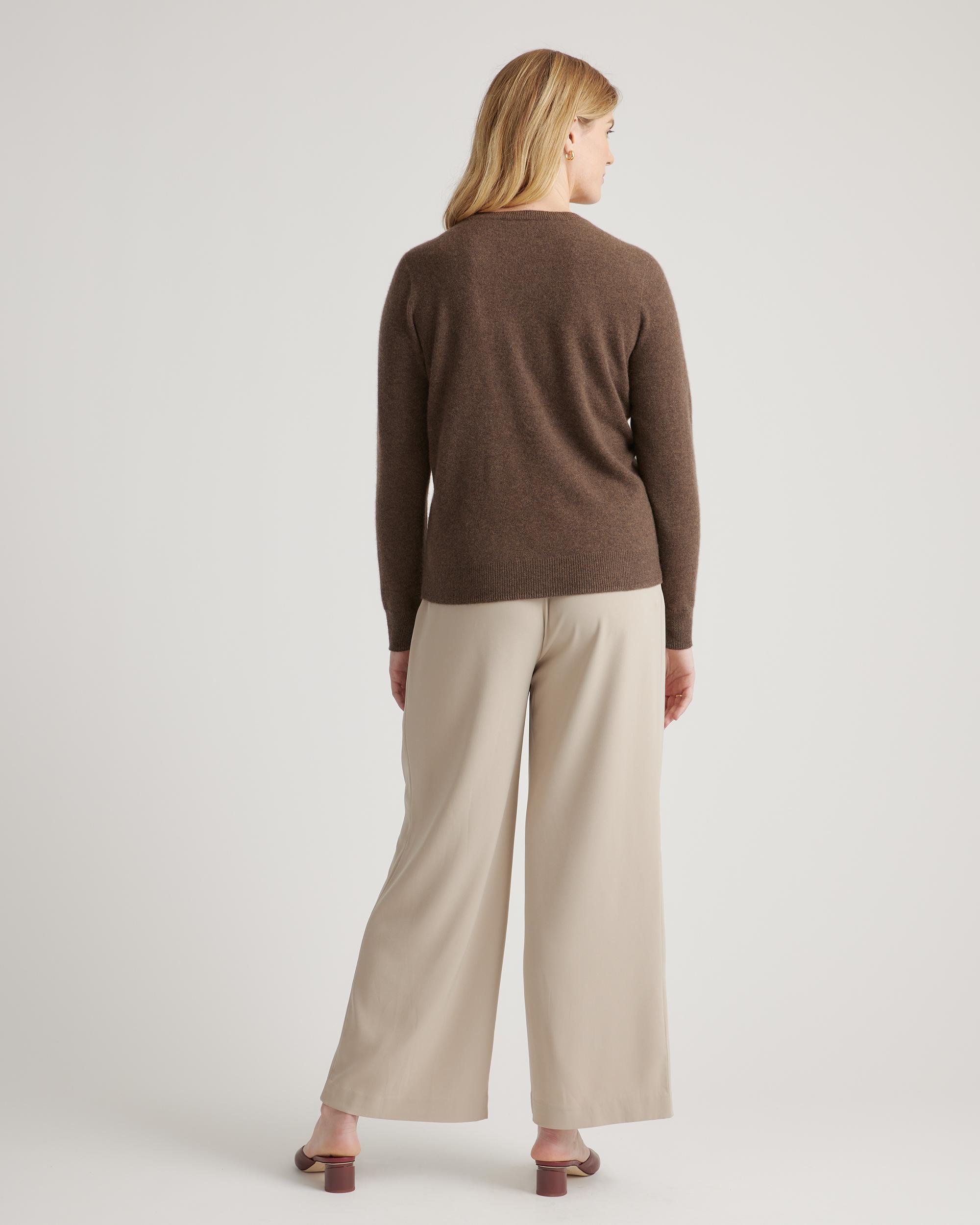 Quince | Women's Mongolian Cashmere Crewneck Sweater Product Image