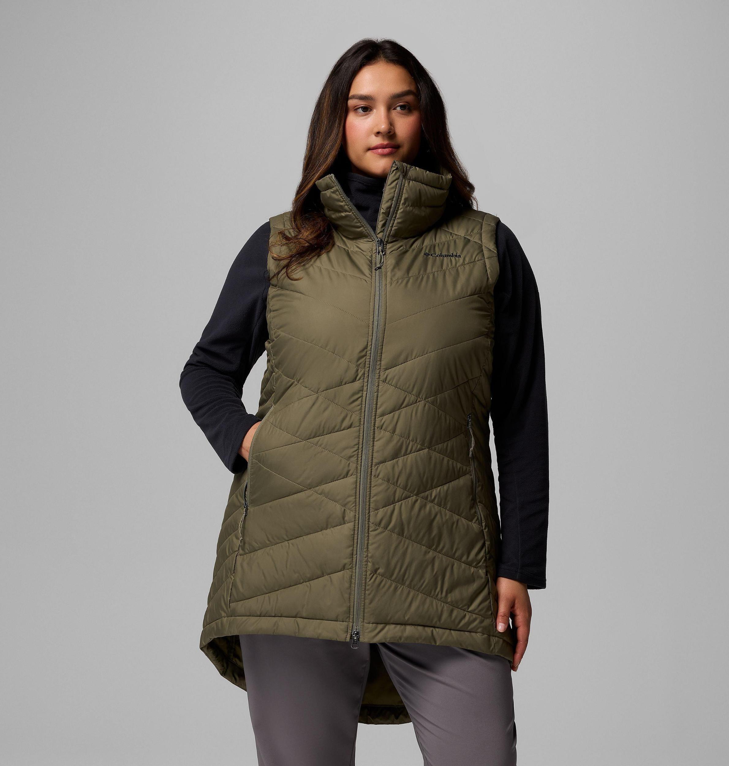 Columbia Womens Heavenly II Long Vest - Plus Size- Product Image