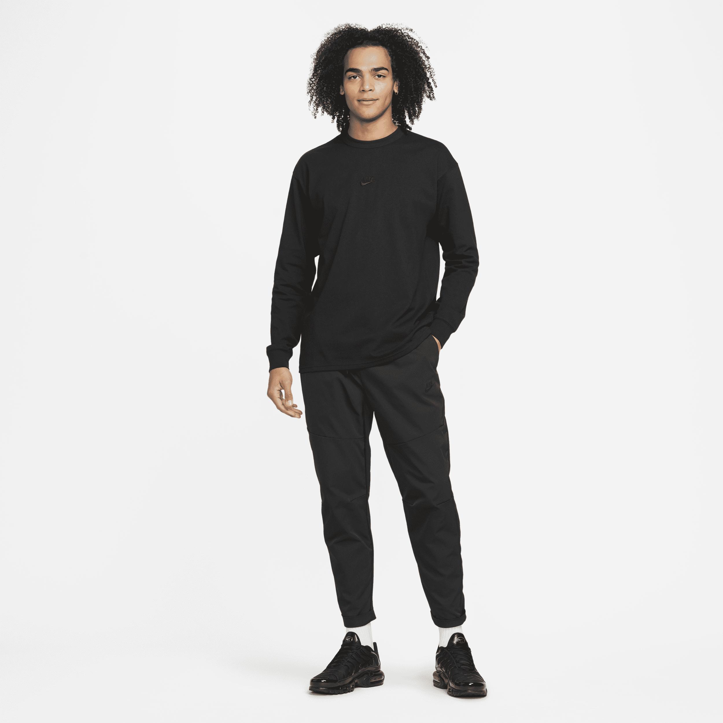 Mens Nike Sportswear Premium Essentials Long-Sleeve T-Shirt | DO7390-010 Product Image