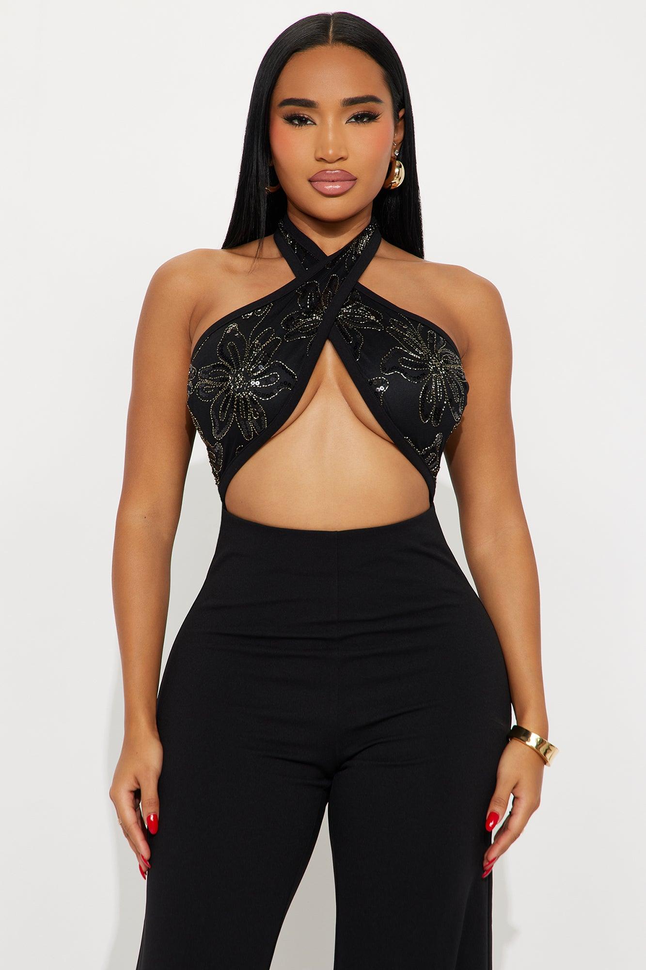 Shadow & Spark Embroidered Jumpsuit - Black Female Product Image
