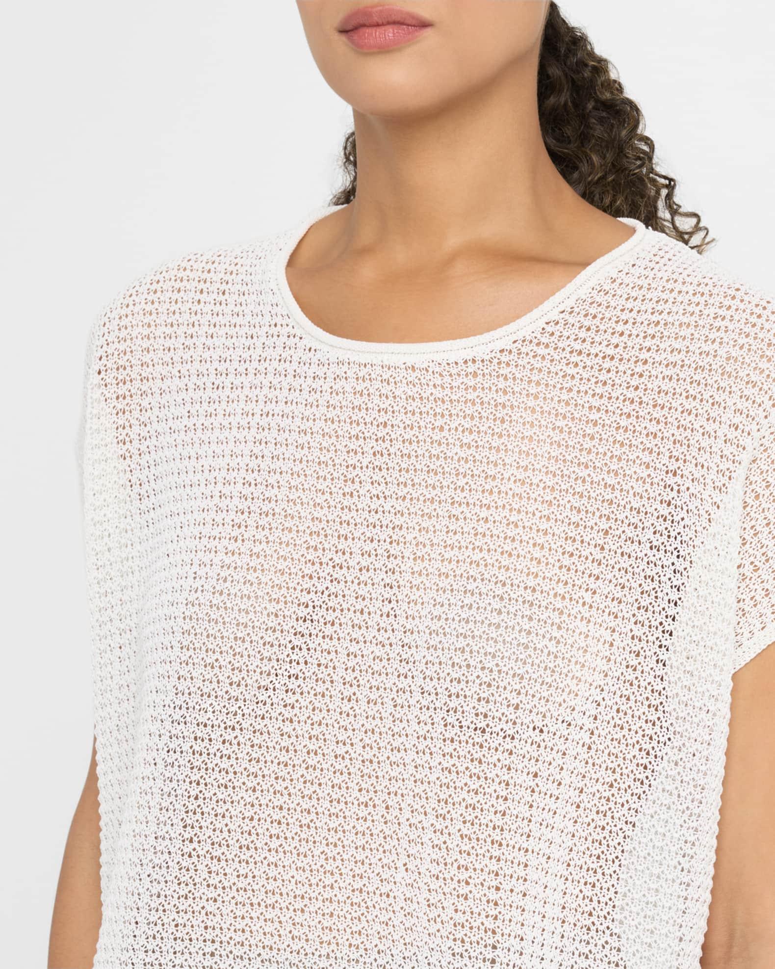 Crewneck Organic Cotton Cord Sweater Product Image