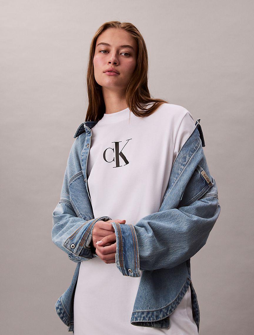 Monogram Logo Jersey T-Shirt Dress Product Image