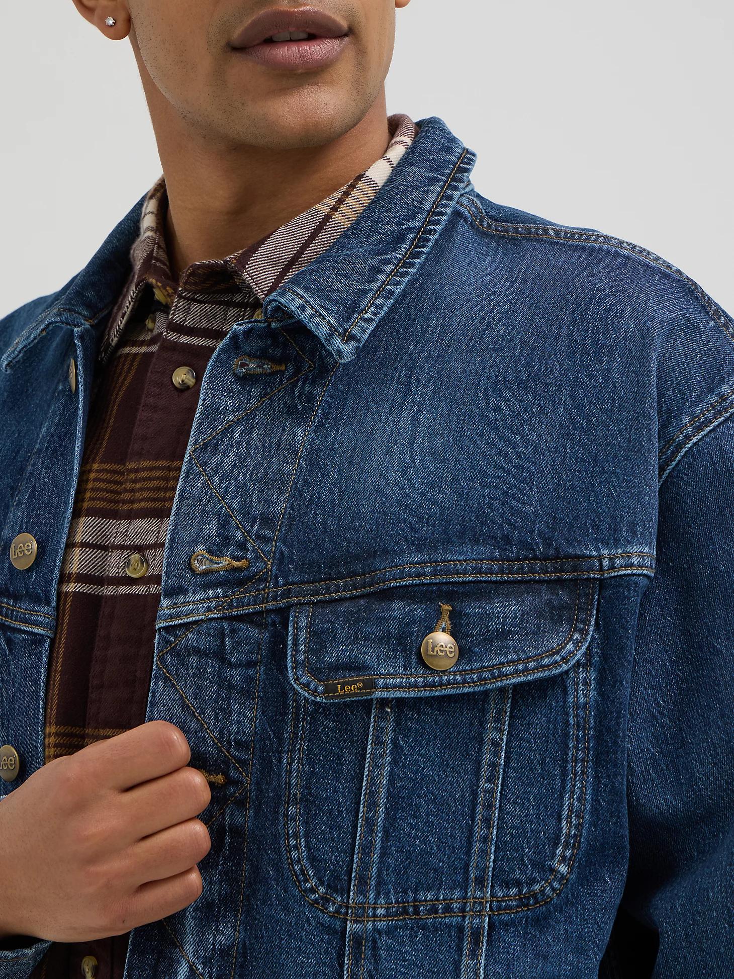 Men's Relaxed Fit Rider™ Jacket | Men's Jackets & Outerwear | Lee® Product Image