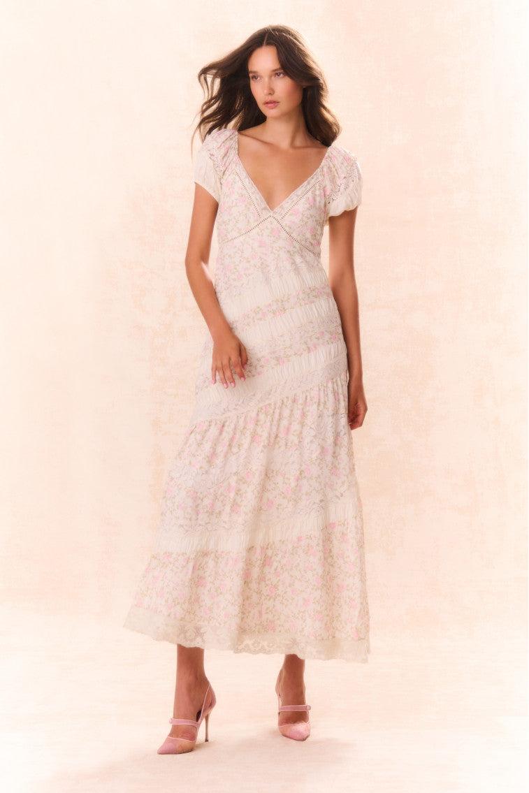 Verene Floral Maxi Dress Product Image