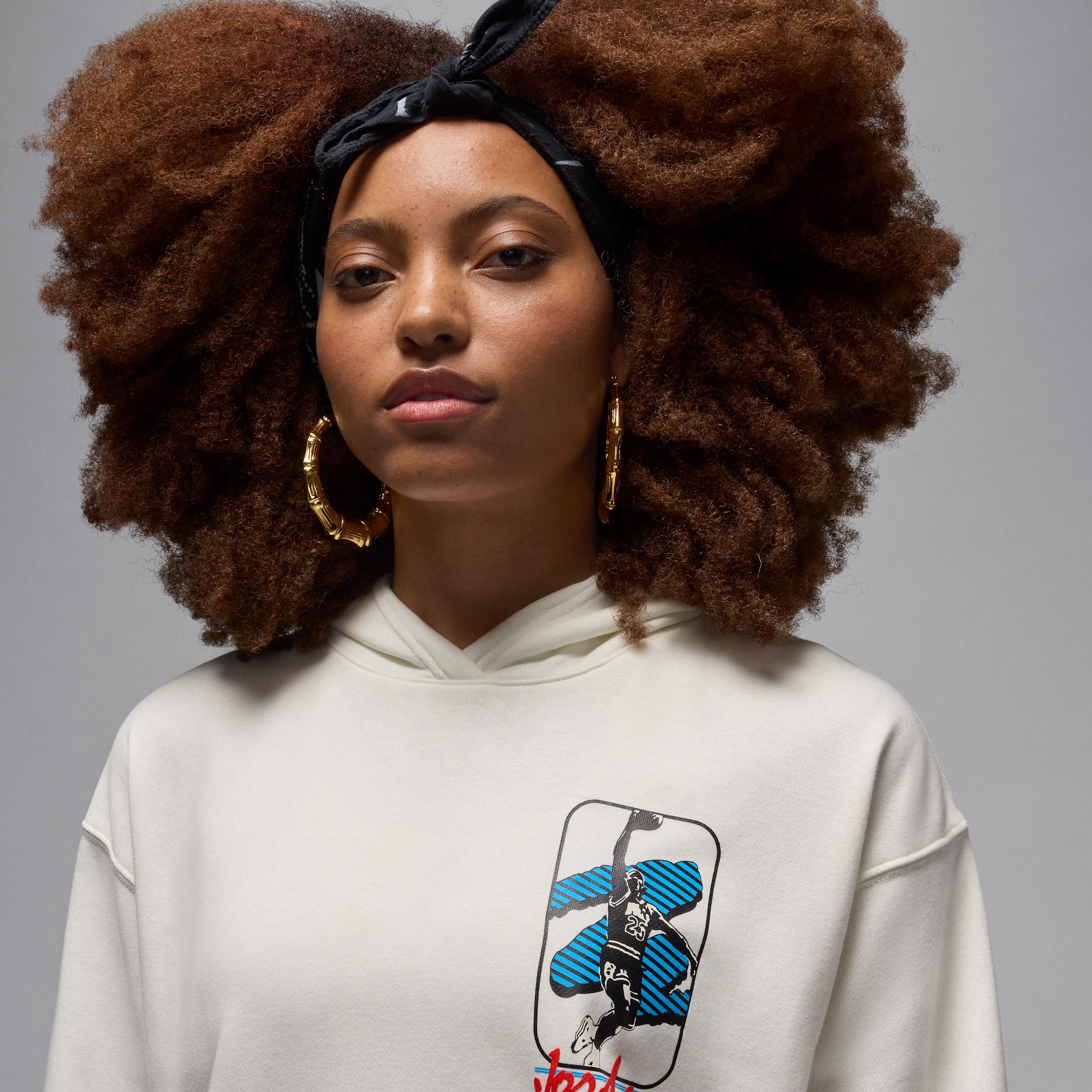 Womens Jordan Brooklyn Fleece Pullover Hoodie | HJ0148-133 Product Image