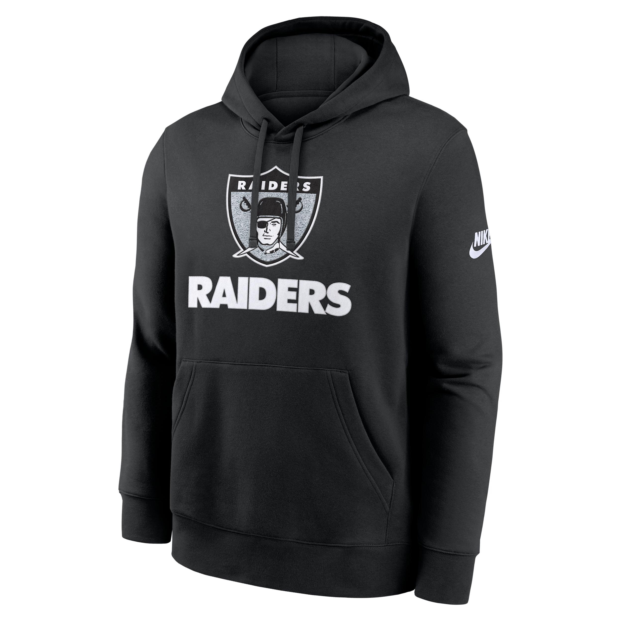 Las Vegas Raiders Best Season Rewind Club Nike Mens NFL Pullover Hoodie | NKDK00A8DV-WUG Product Image