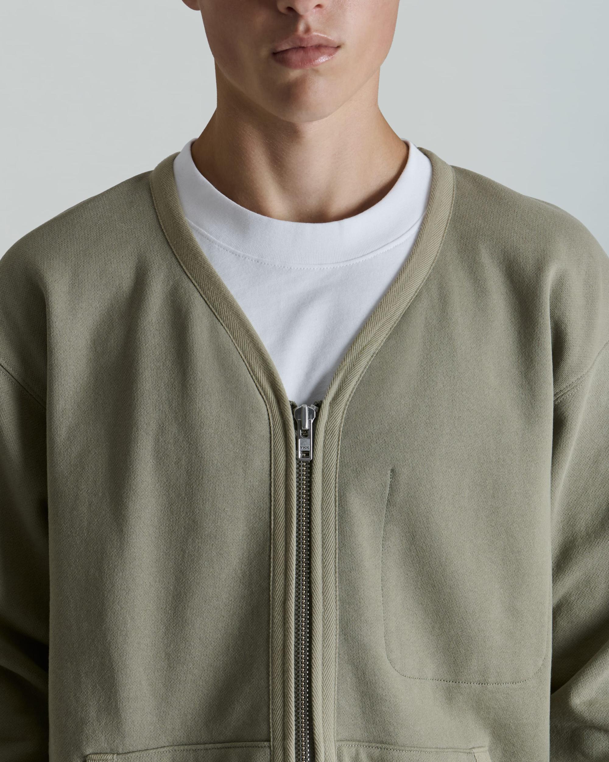 Amherst Corporal Walnut Snap Hoodie Male Product Image