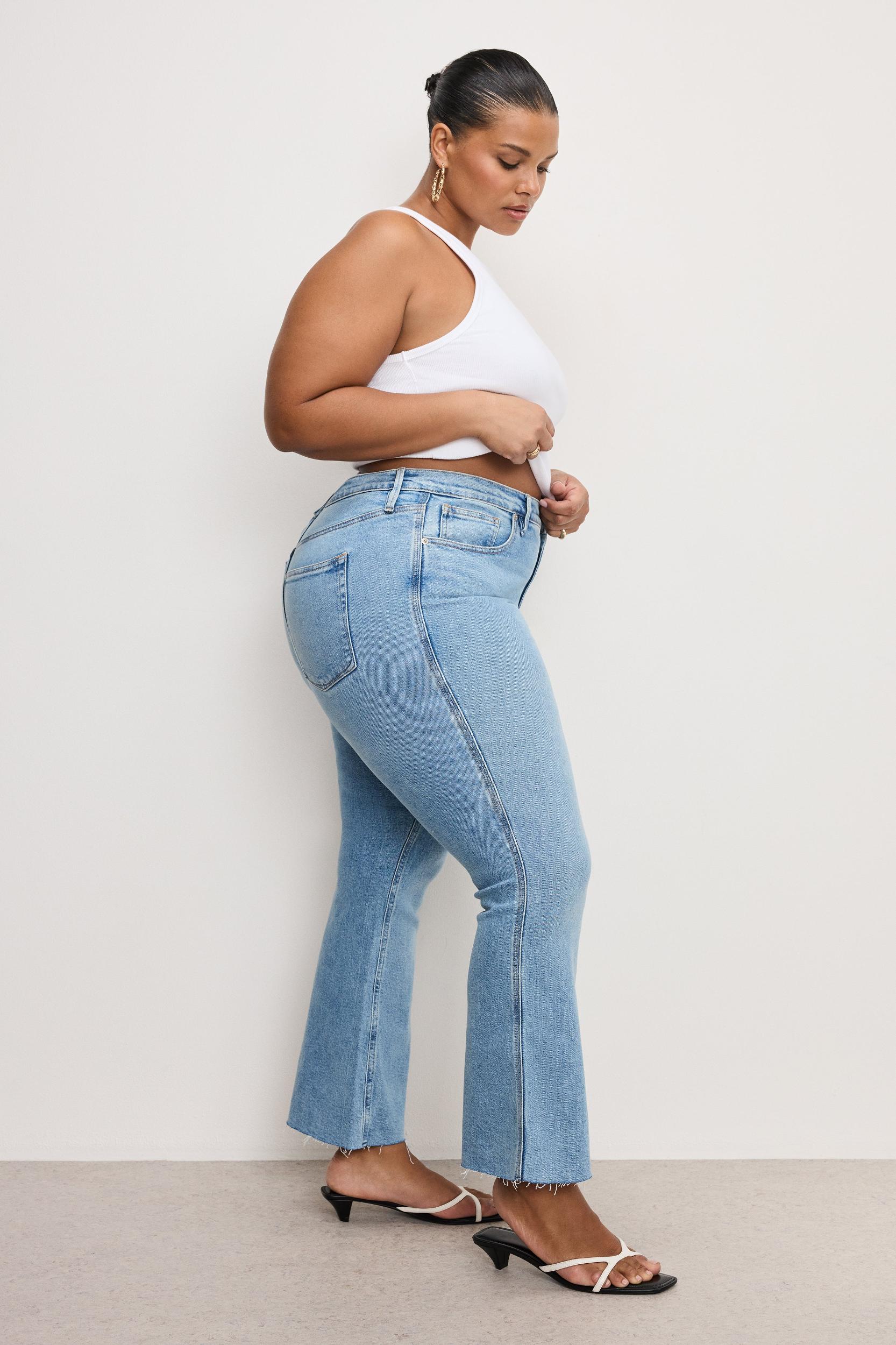 GOOD KICK FLARE JEANS | INDIGO954 Product Image