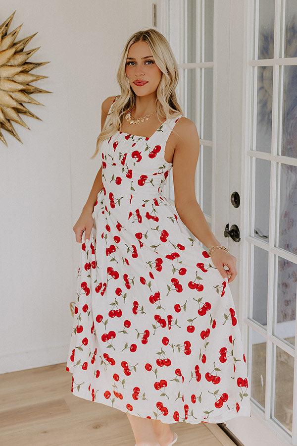 Mon Cheri Midi Dress Product Image