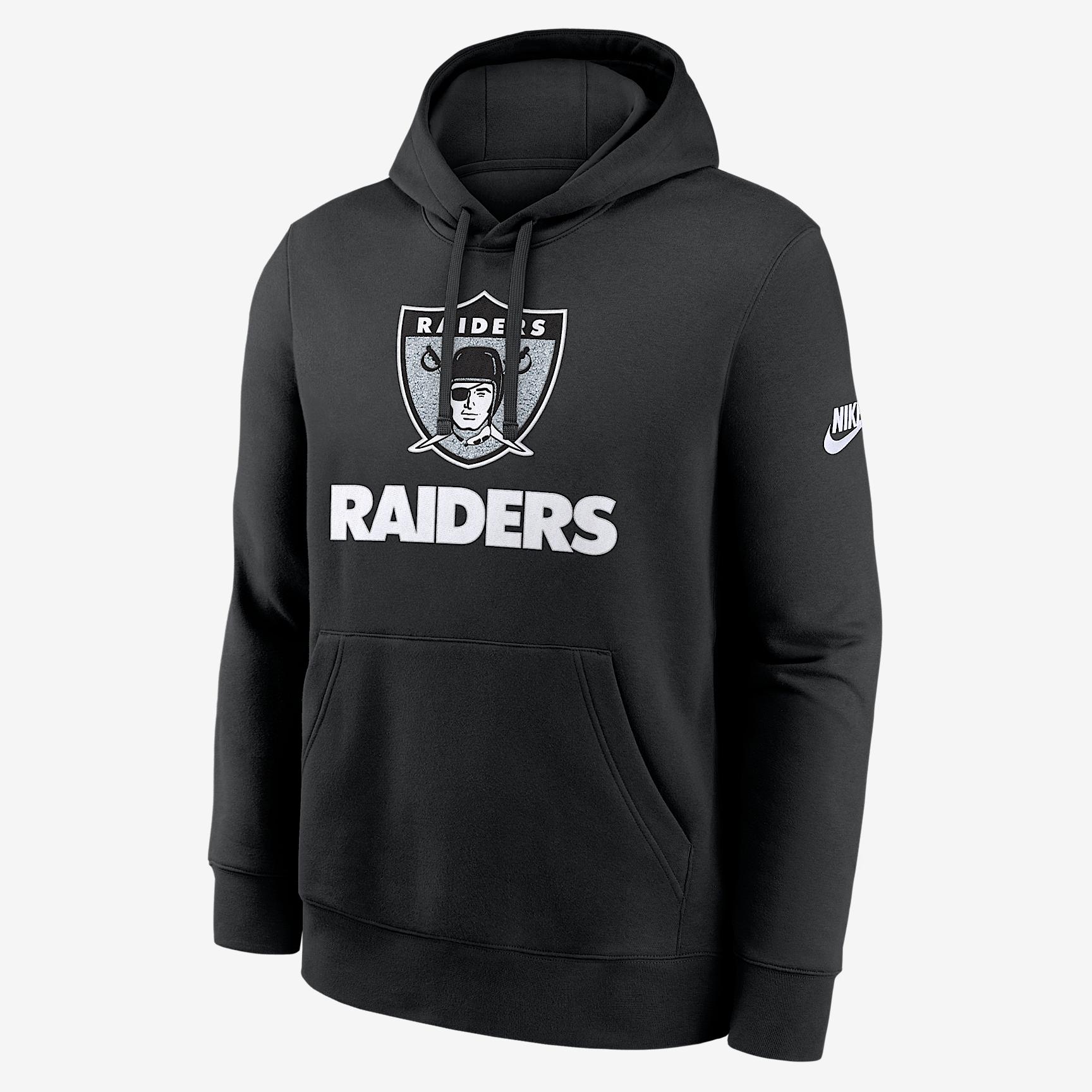 Las Vegas Raiders Best Season Rewind Club Nike Mens NFL Pullover Hoodie | NKDK00A8DV-WUG Product Image