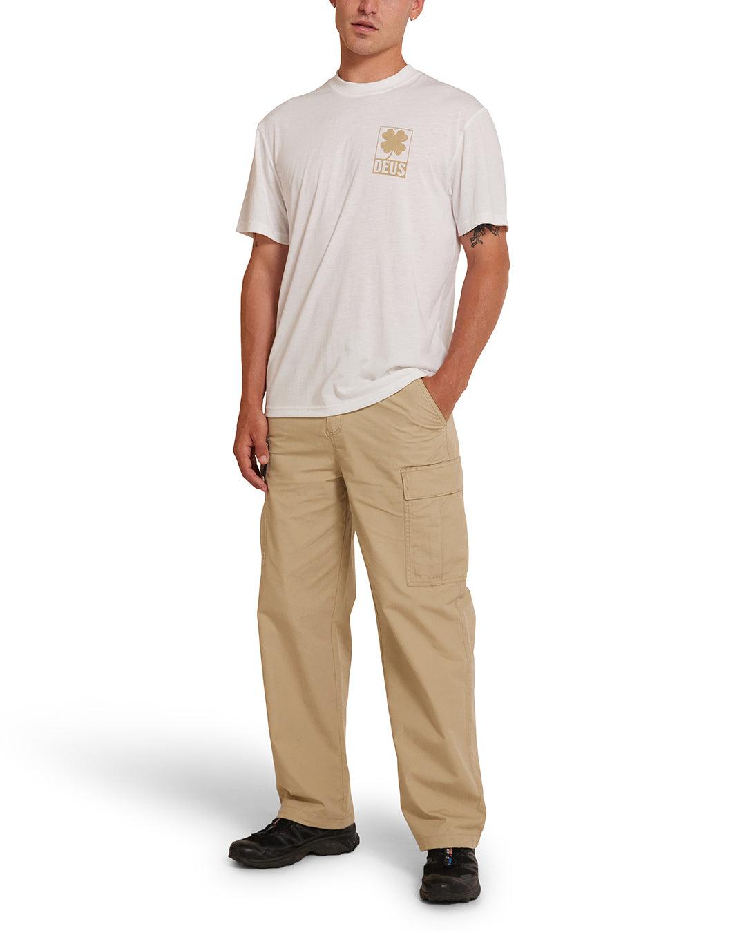 Quad Tee - Vintage White Product Image