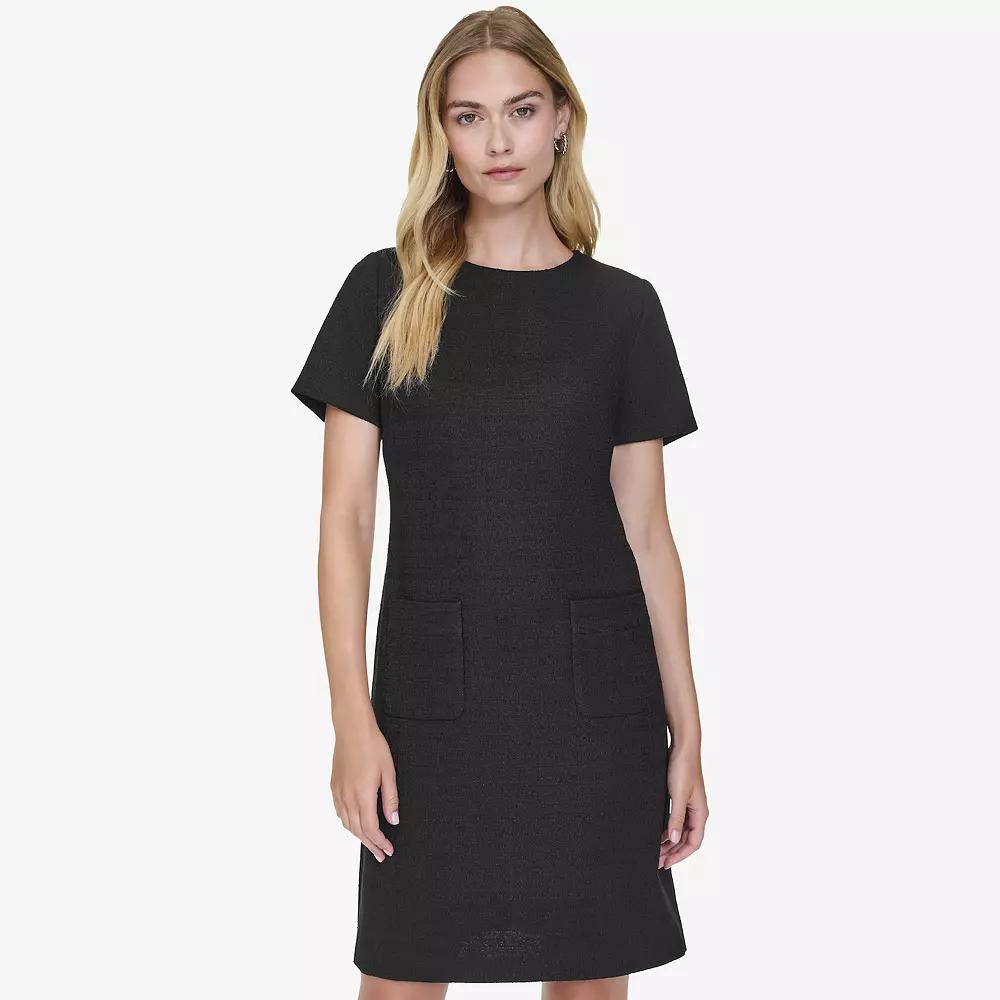 Women's Andrew Marc Short Sleeve Pocket Dress,  Product Image