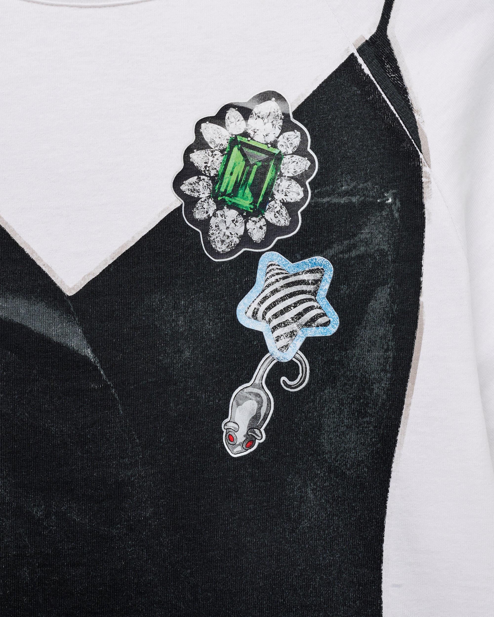 Trompe L'Oeil T-Shirt Dress Product Image