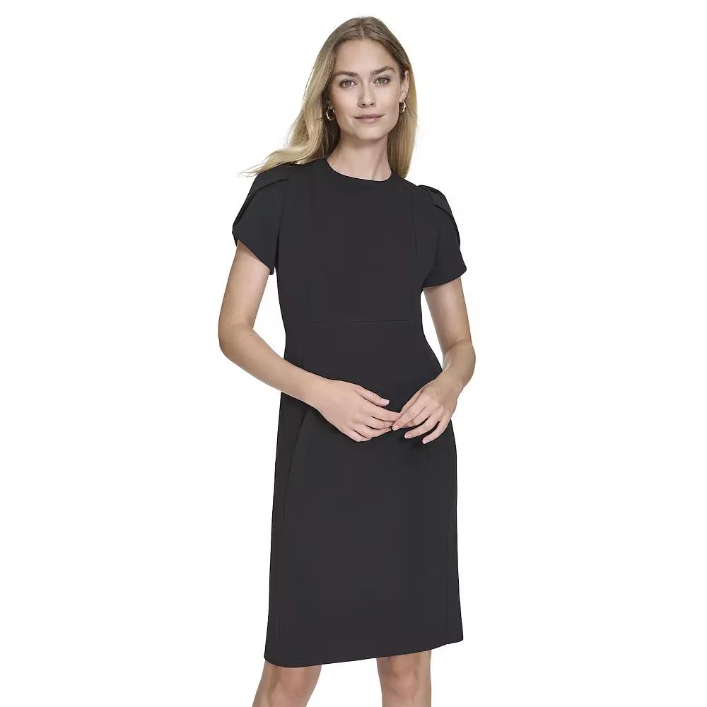 Women's Andrew Marc New York Tulip Sleeve Sheath Dress,  Product Image