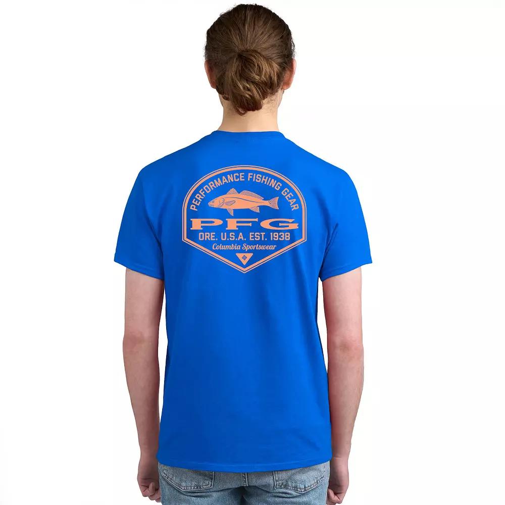 Men's Columbia PFG Short Sleeve Graphic Tee,  Product Image