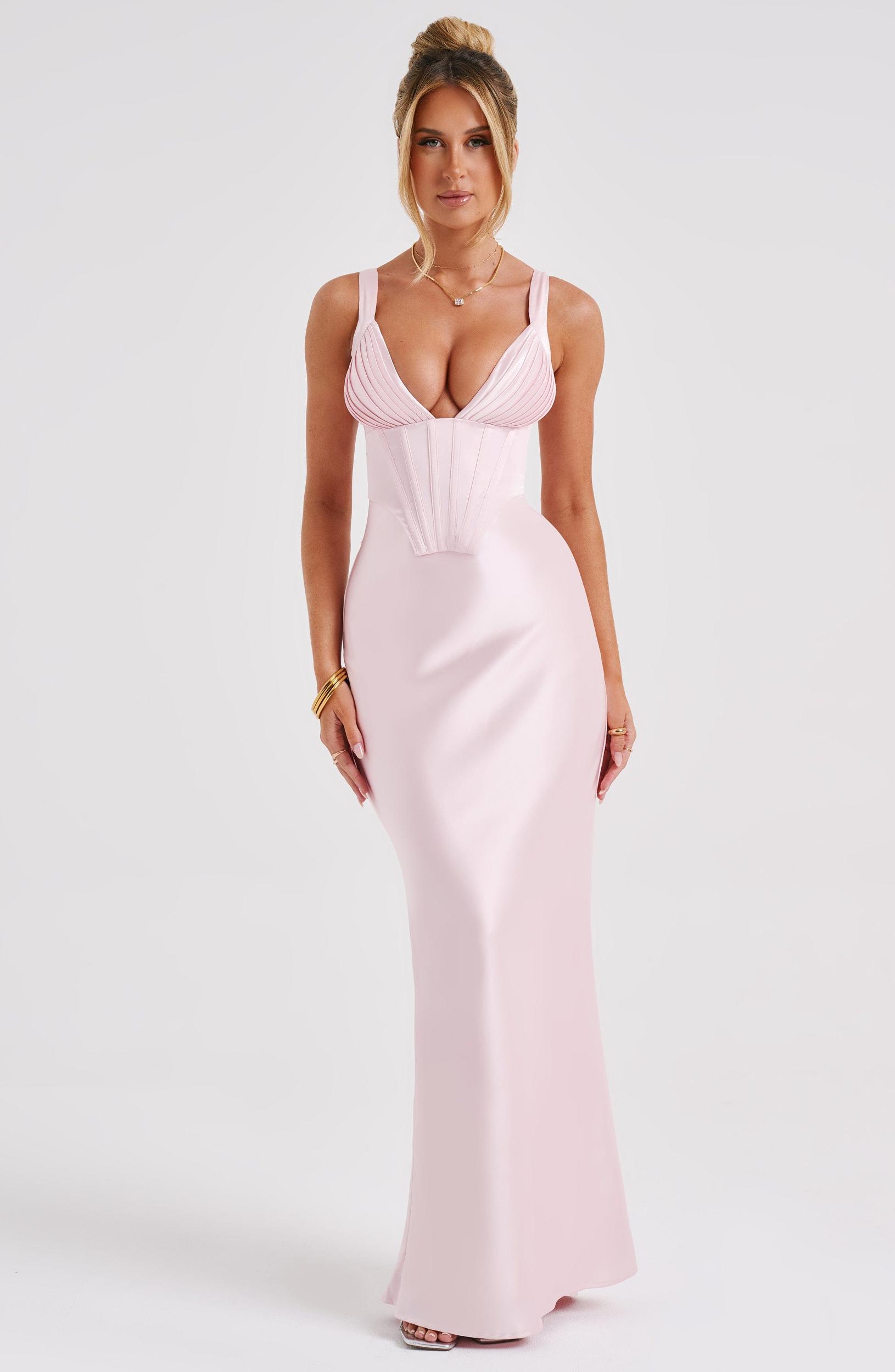 Shae Maxi Dress - Blush Product Image