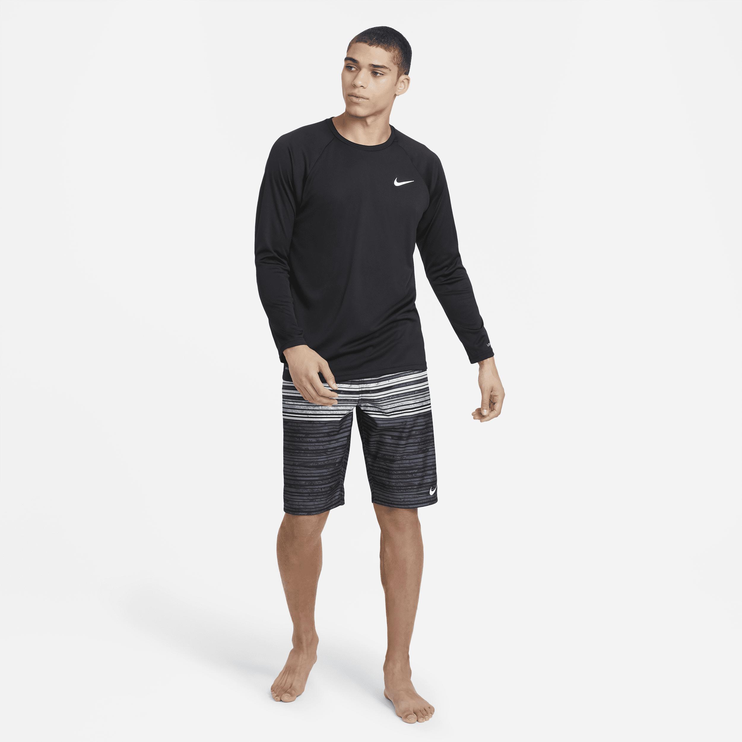 Nike Mens Essential Long-Sleeve Hydroguard Swim Shirt | NESSA587-001 Product Image