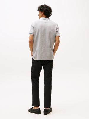 Regular Fit Two-Tone Collar Polo Product Image