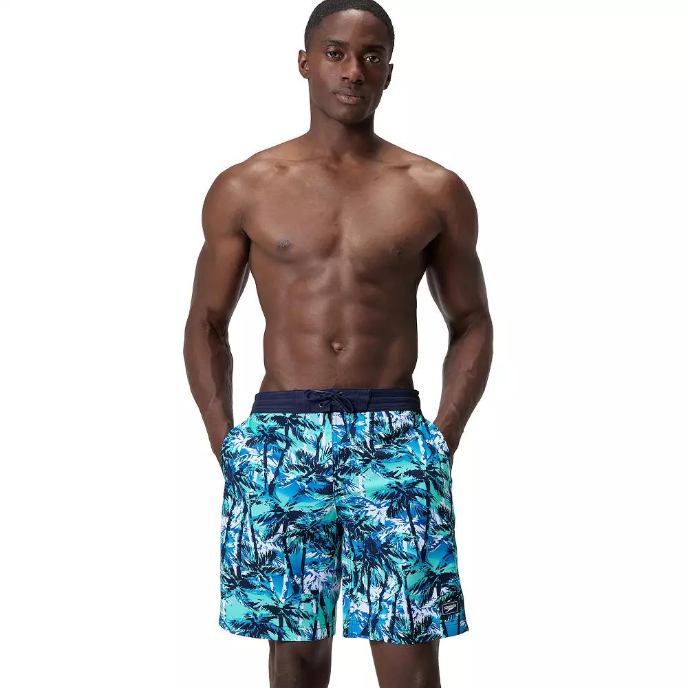 Men's Speedo Bondi UPF 50+ Boardshort Swim Trunks, Size: Medium, Hawaiian Product Image