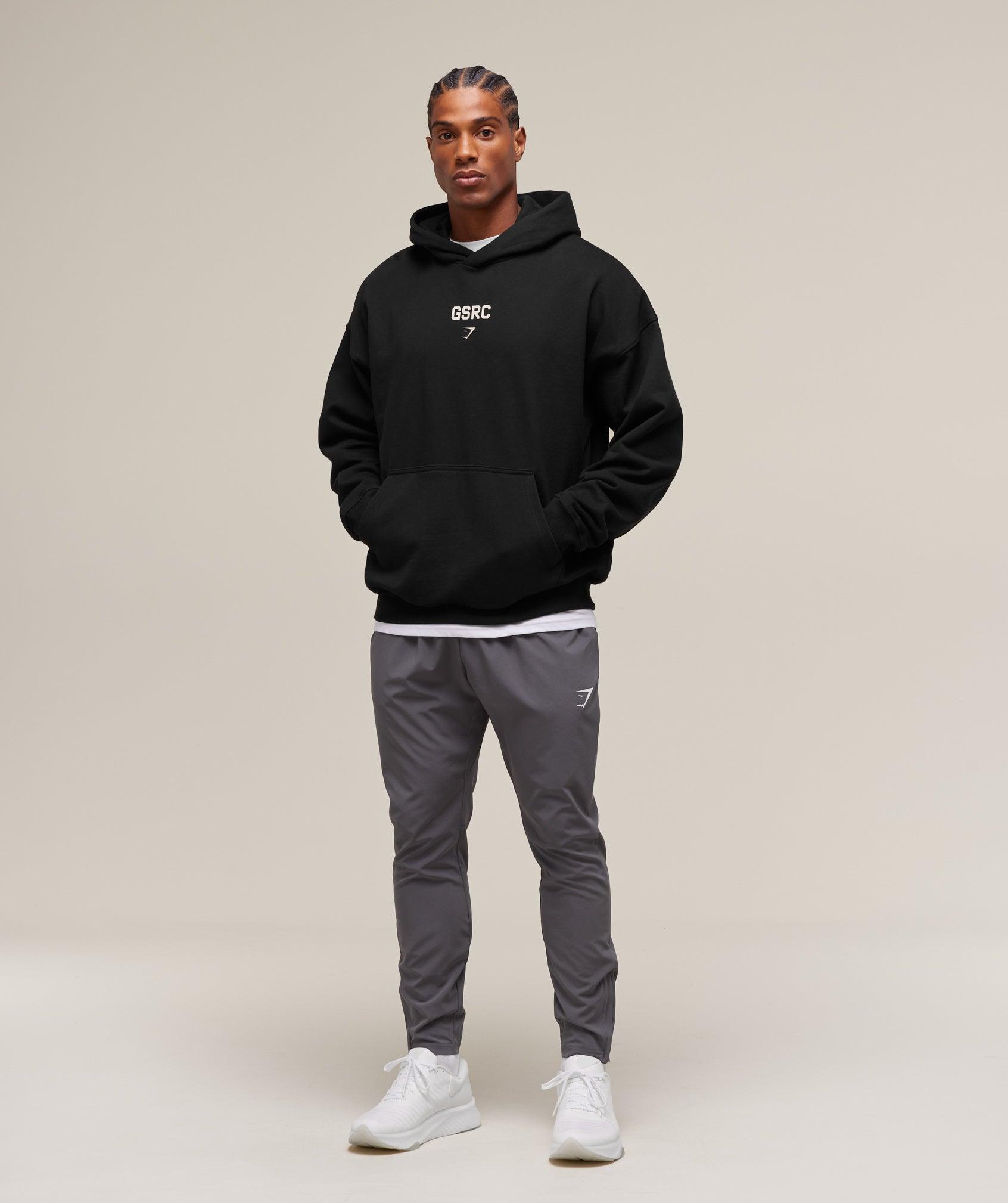Gymshark Arrival Woven Joggers - Silhouette Grey Male Product Image