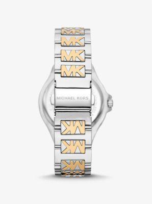 Lennox Pavé Two-Tone Logo Watch Product Image